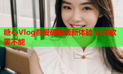 糖心Vlog吾爱破解版新体验 让你欲罢不能