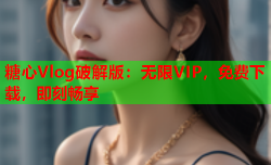 糖心Vlog破解版：无限VIP，免费下载，即刻畅享