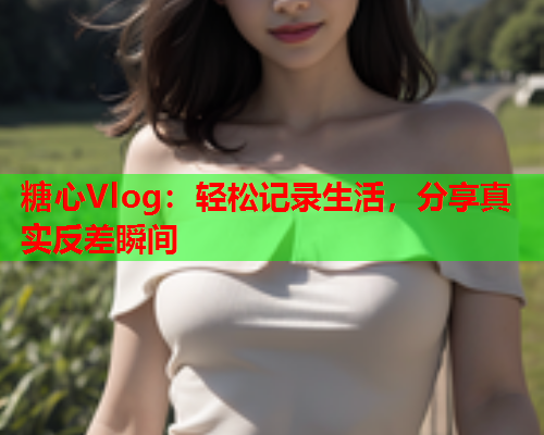 糖心Vlog：轻松记录生活，分享真实反差瞬间  第1张