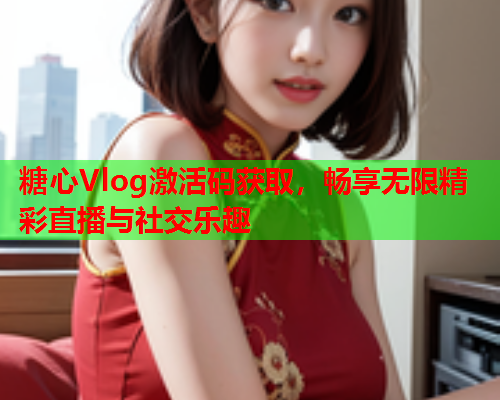 糖心Vlog激活码获取，畅享无限精彩直播与社交乐趣  第1张