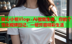 糖心小桃Vlog：AI智能生成，你的个性化视频日记，一键开启精彩生活