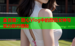 金善雅：糖心Vlog中的颜值女神与实力排行揭秘