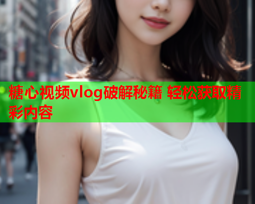 糖心视频vlog破解秘籍 轻松获取精彩内容  第1张