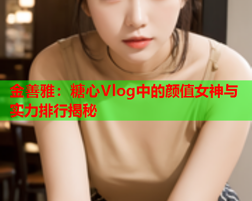 金善雅：糖心Vlog中的颜值女神与实力排行揭秘  第2张