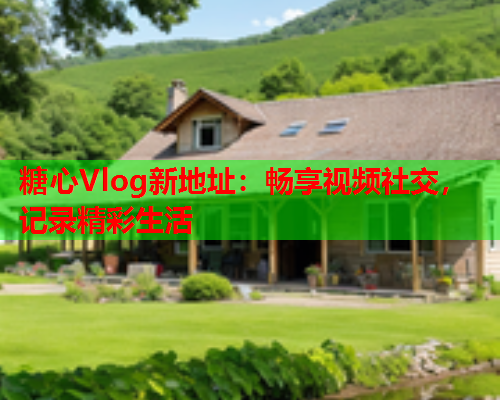 糖心Vlog新地址：畅享视频社交，记录精彩生活  第1张