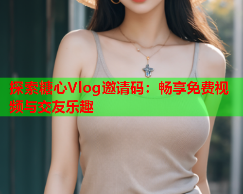 探索糖心Vlog邀请码：畅享免费视频与交友乐趣  第1张