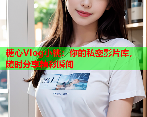 糖心Vlog小桃：你的私密影片库，随时分享精彩瞬间  第1张